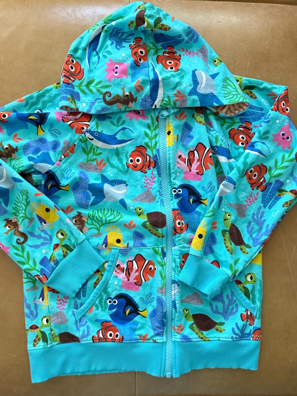 Little Sleepies Viscose Bamboo Hoodie Nemo’s Reef 10